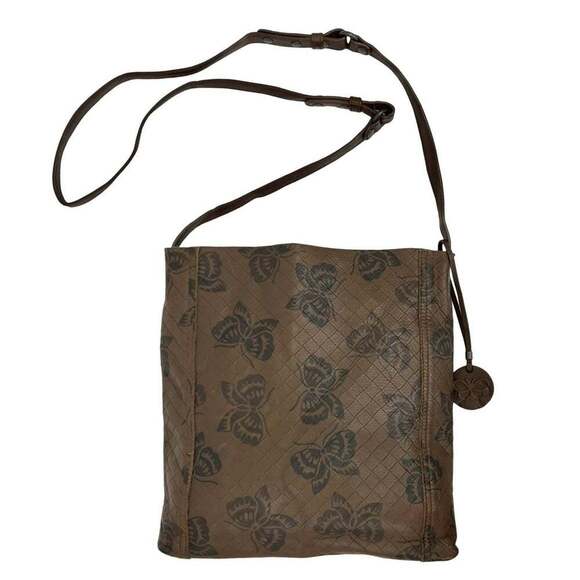 Bottega Veneta Handbags - BOTTEGA VENETA Brown Leather Intrecciato Shoulder Bag